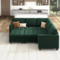 Oversized Convertible Sleeper Sectional Sofa with Storage G376