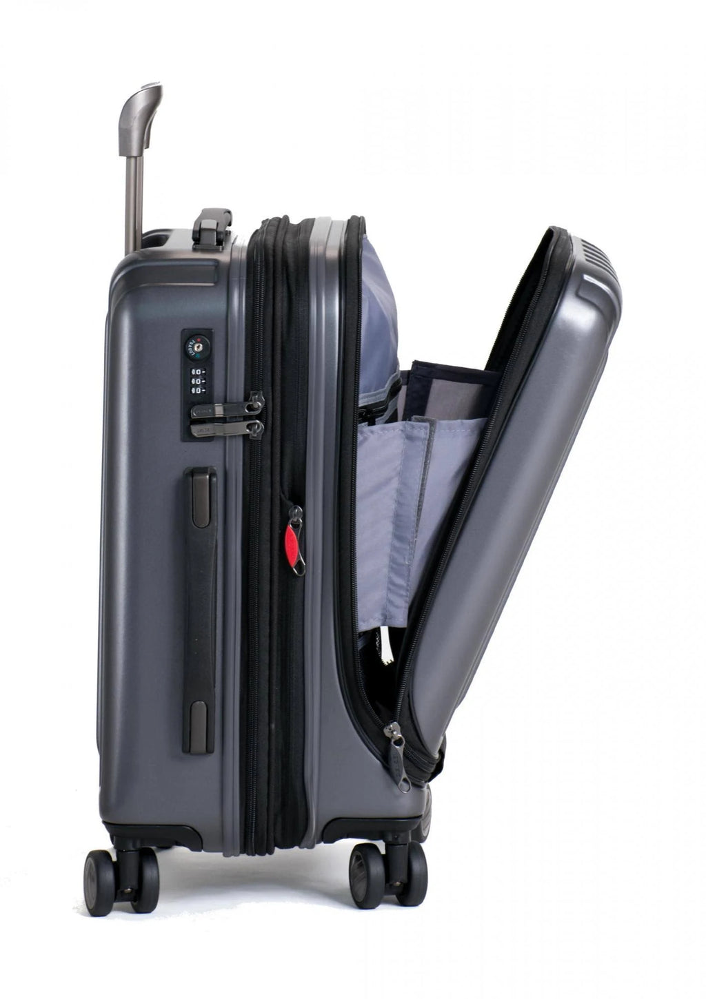 Silver International Carry-On Spinner Trolley S39767
