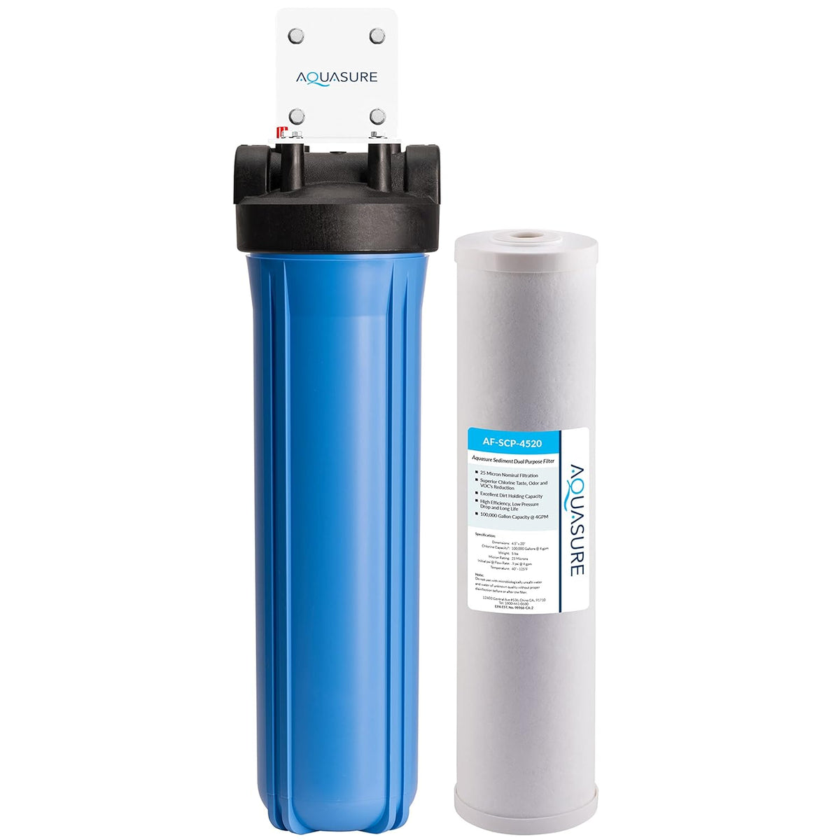 20 x 4.5 Whole House Water Treatment System T7776