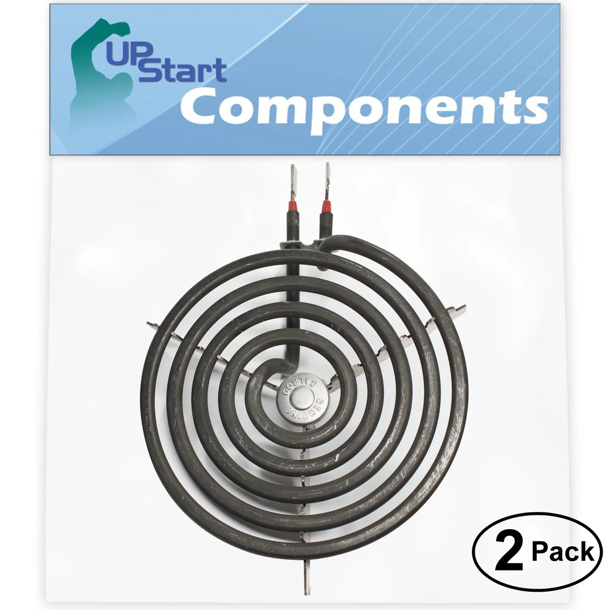 2-Pack 6 inch 5 Turns Surface Burner Element for Range Stove Cooktop C630009