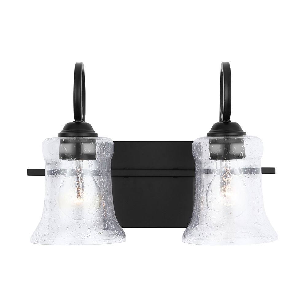 2 Light Vanity, Matte Black R7393