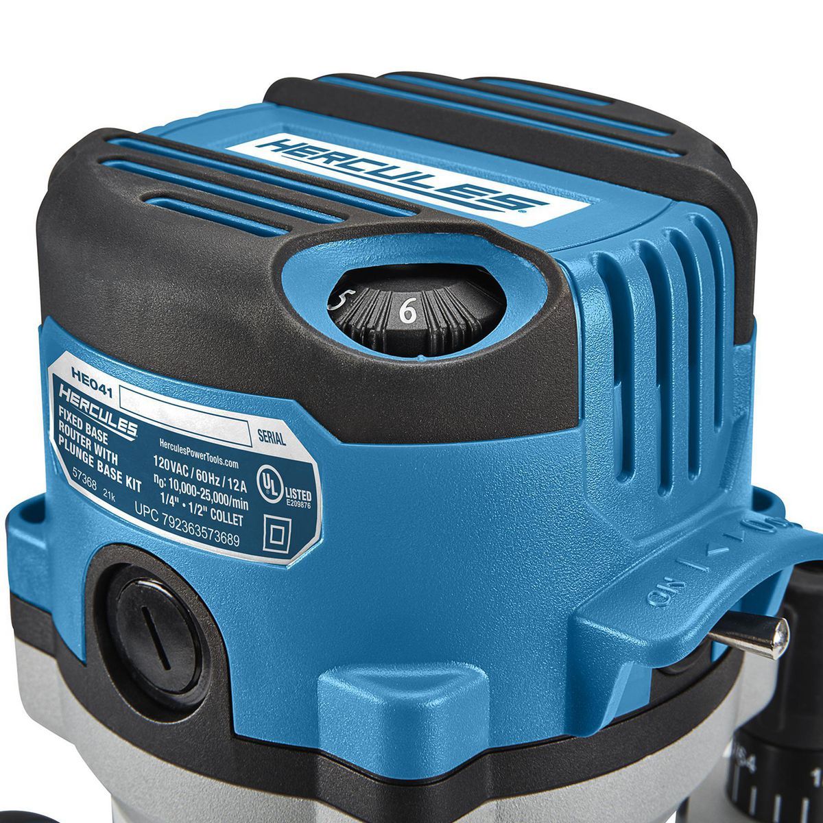 12 Amp Variable-Speed Fixed Base Router with Plunge Base Kit X93505