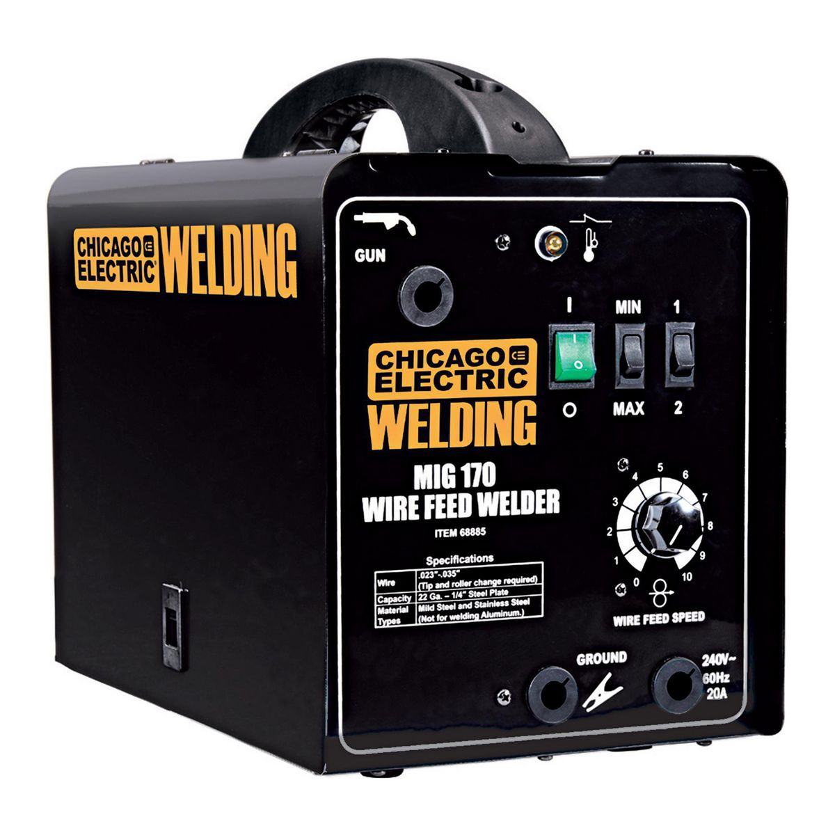 240v MIG/Flux Cored Welder Q344