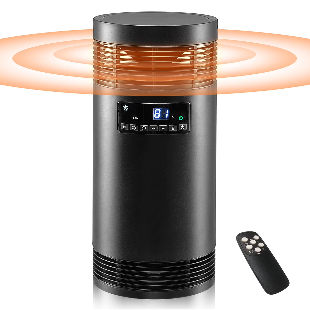 1500W PTC Ceramic Space Heater with Thermostat U751