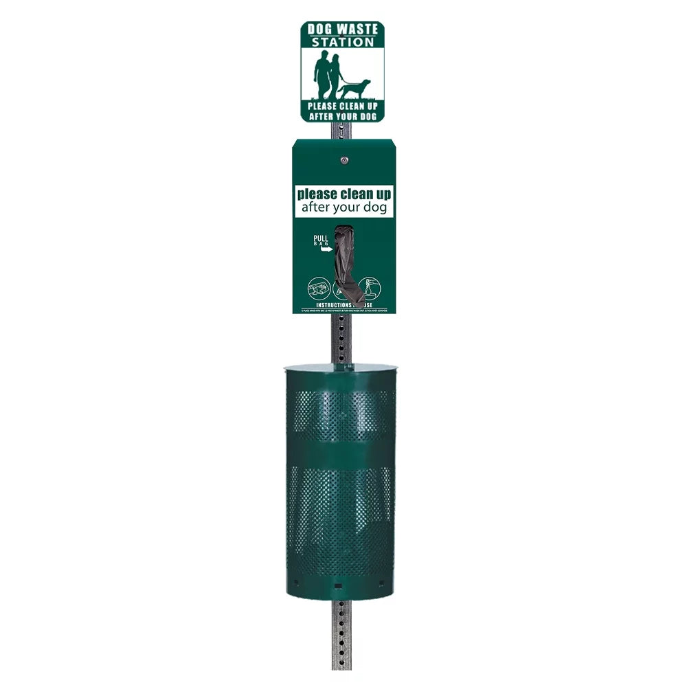 Dog Waste Station with Hanging Bag System X453311