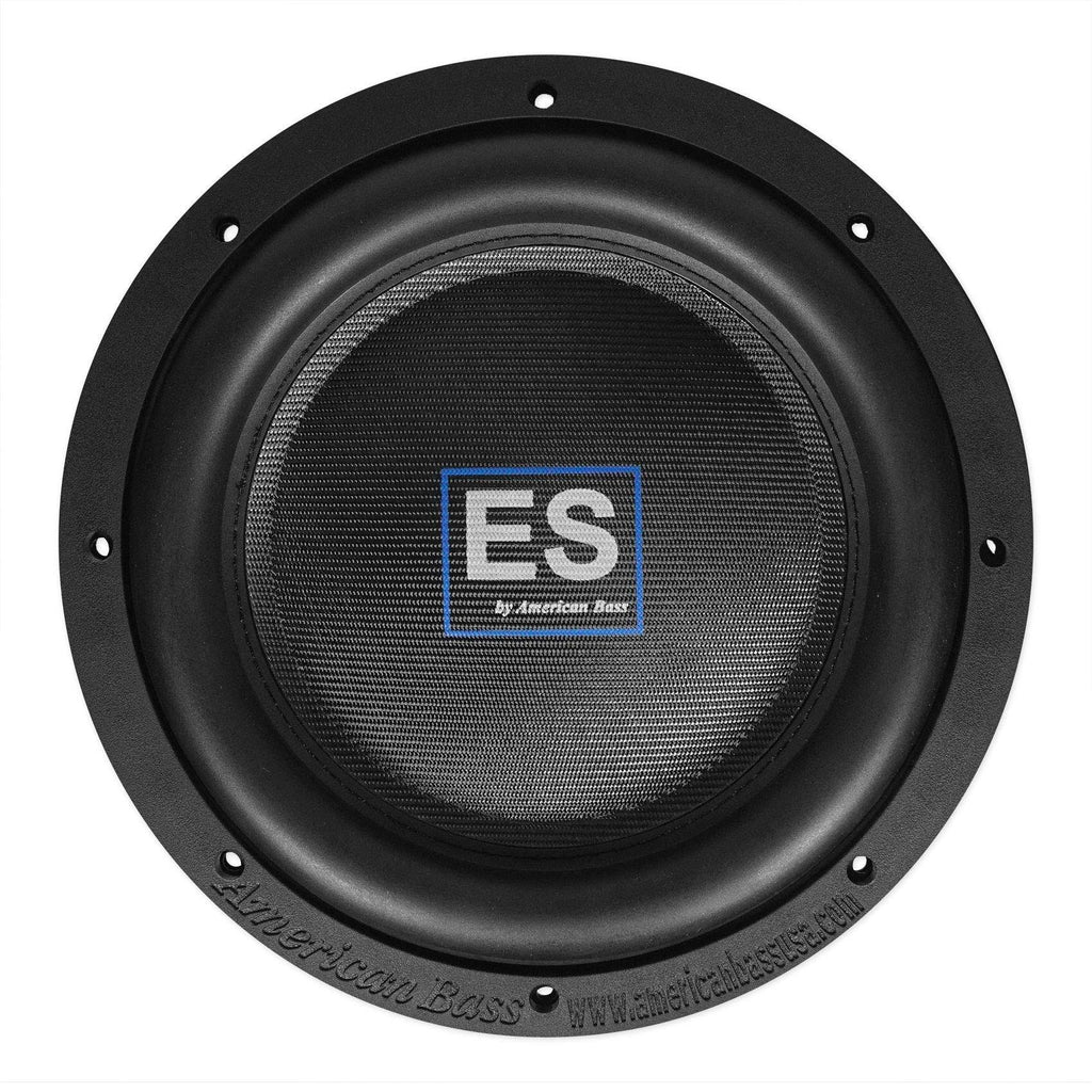 10 inch Shallow 1000 watts max 2.5 inch voice coil Black Subwoofer P235