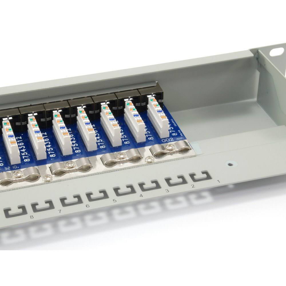 24-Port Cat.6 Shielded Patch Panel Y33017