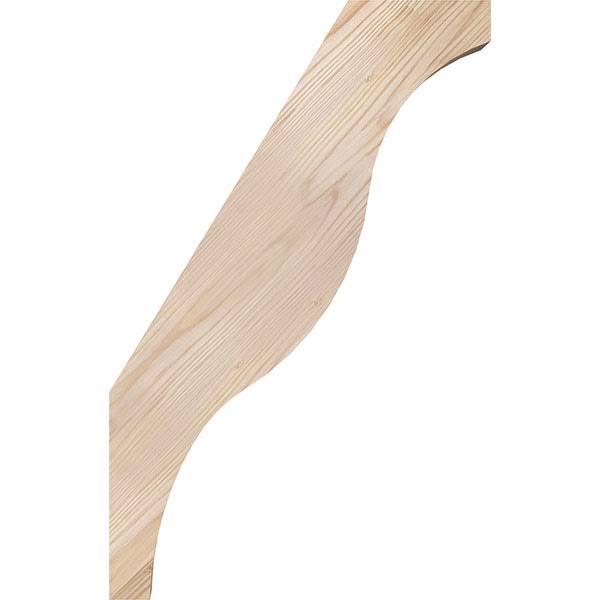 3 1/2x22W x 14x22D x 22x22H Douglas Fir Brace R8002